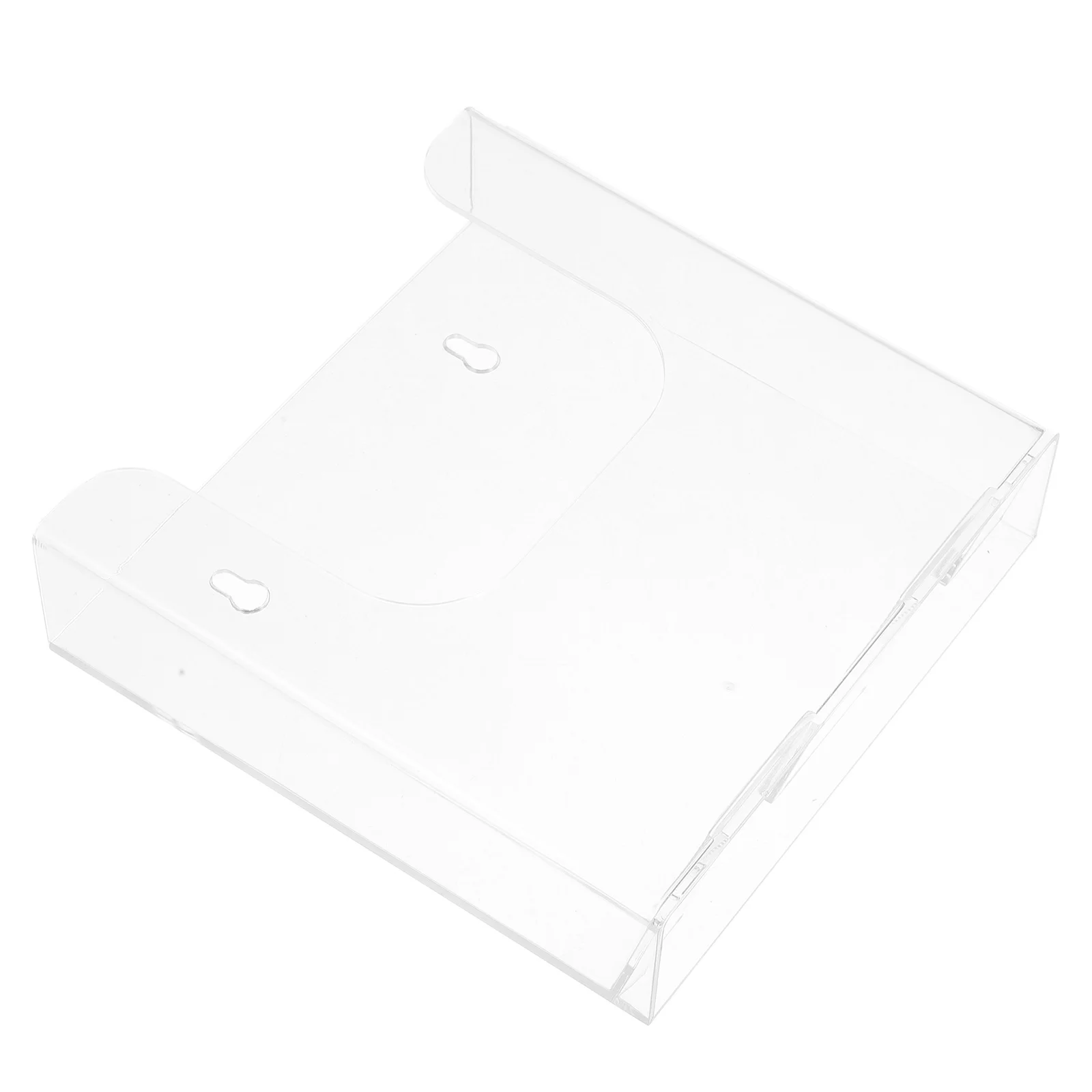 

Acrylic Document Organizer Clear A5 File Holder Wall-Mounted Office Storage Rack Magazine Stand Brochure Display Desk Literature
