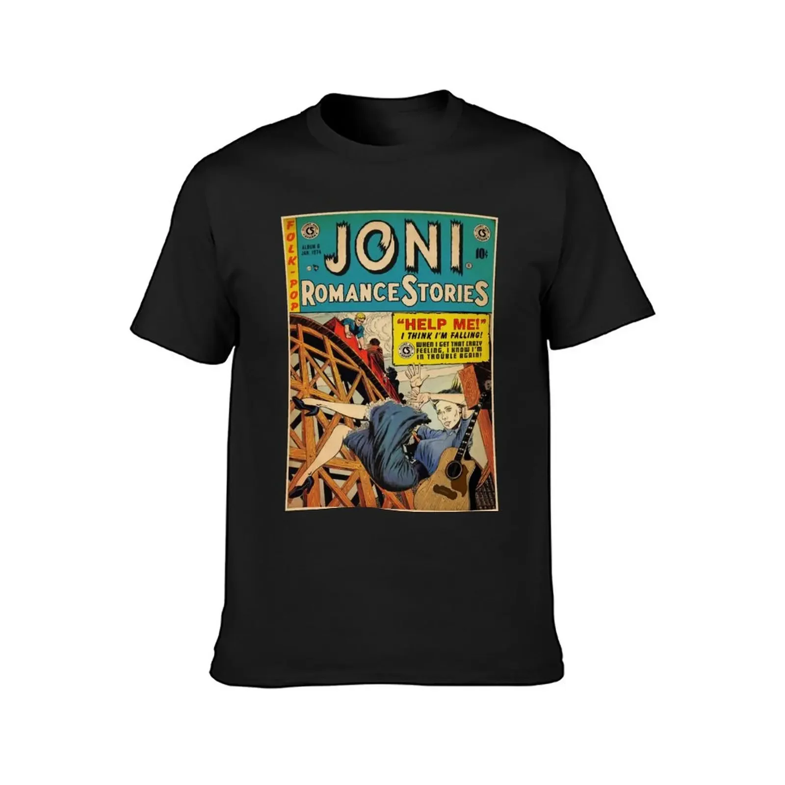 Music Vintage Joni Gift Fans Mitchell Print Best Women Men T-Shirt cotton graphic tees heavyweights t shirts for men cotton