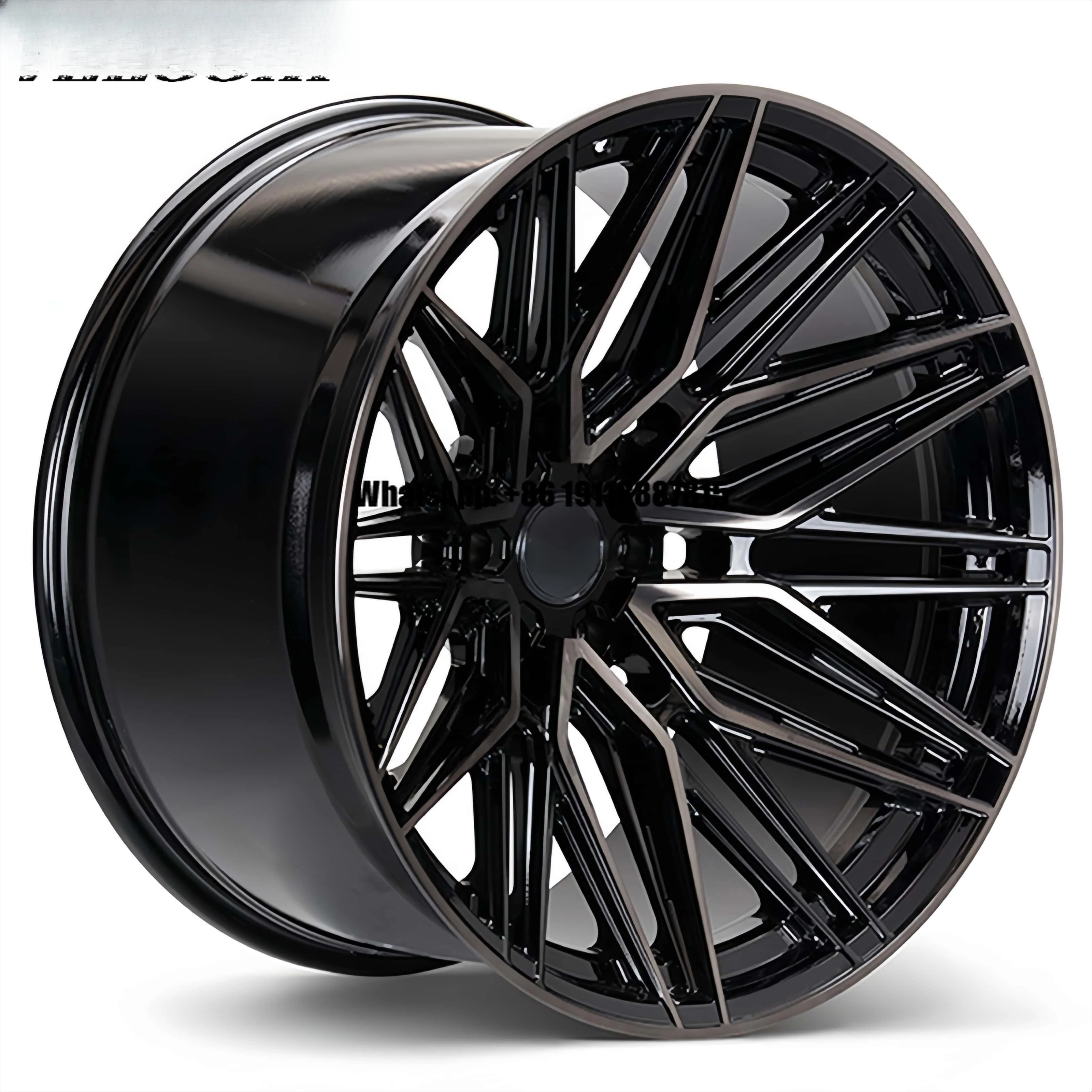 

VLC Custom 1-Piece Wheels 20 22 24 26 Inch Tinted Gloss Black Super Deep Concave Forged Wheels 6x139.7 for Dodge Ram 1500