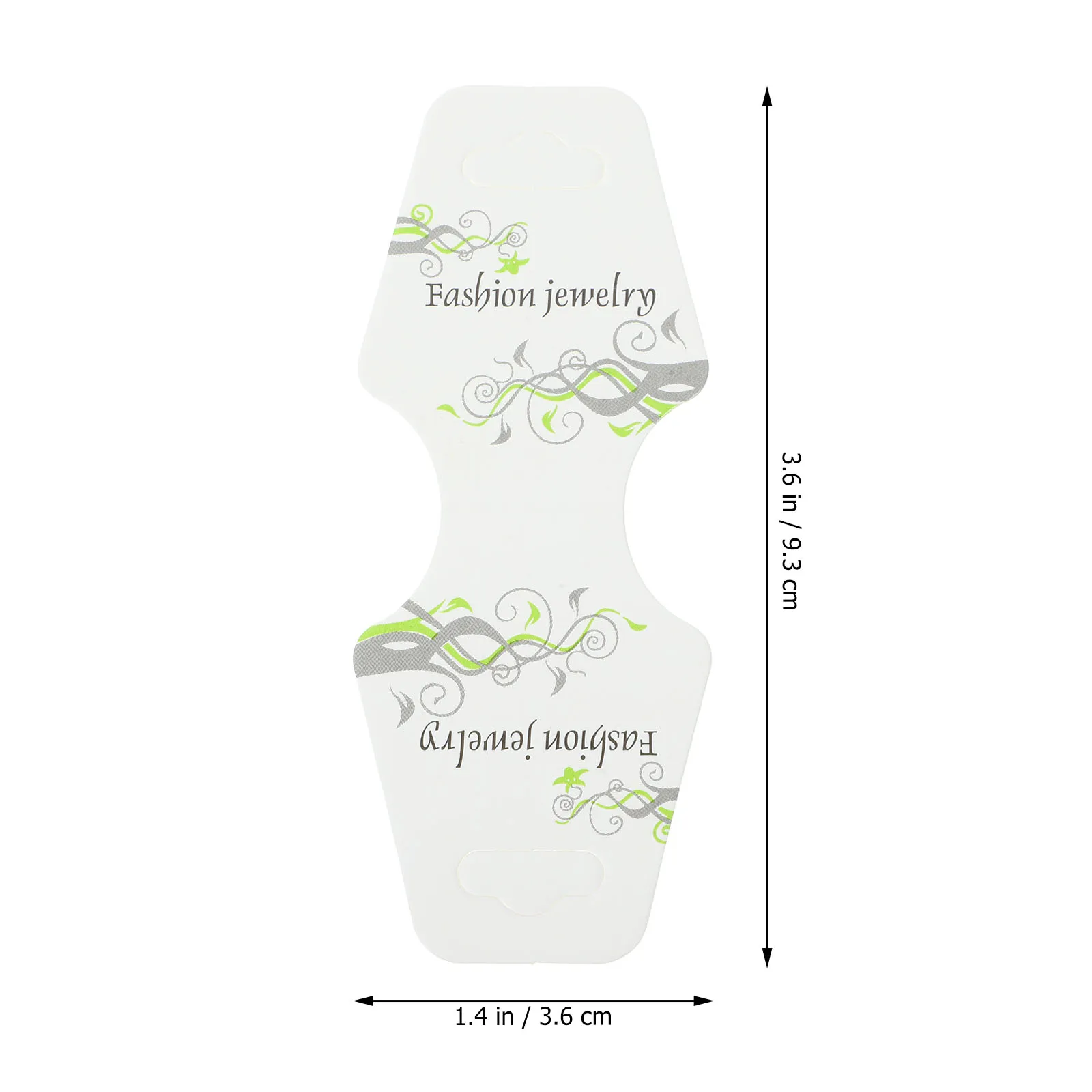 

200 Pcs Display Card Head Self Adhesive Bracelet Cards for Jewelry Necklace Decorate Packaging Supplies