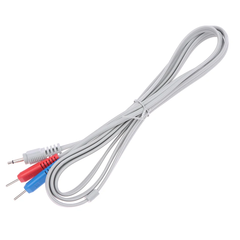 1.5M Standard Pin Electrode Lead Wires TENS Conductive Standard Pin for Ems Massage Electrode Pad Digital Ten Machine HealthCare