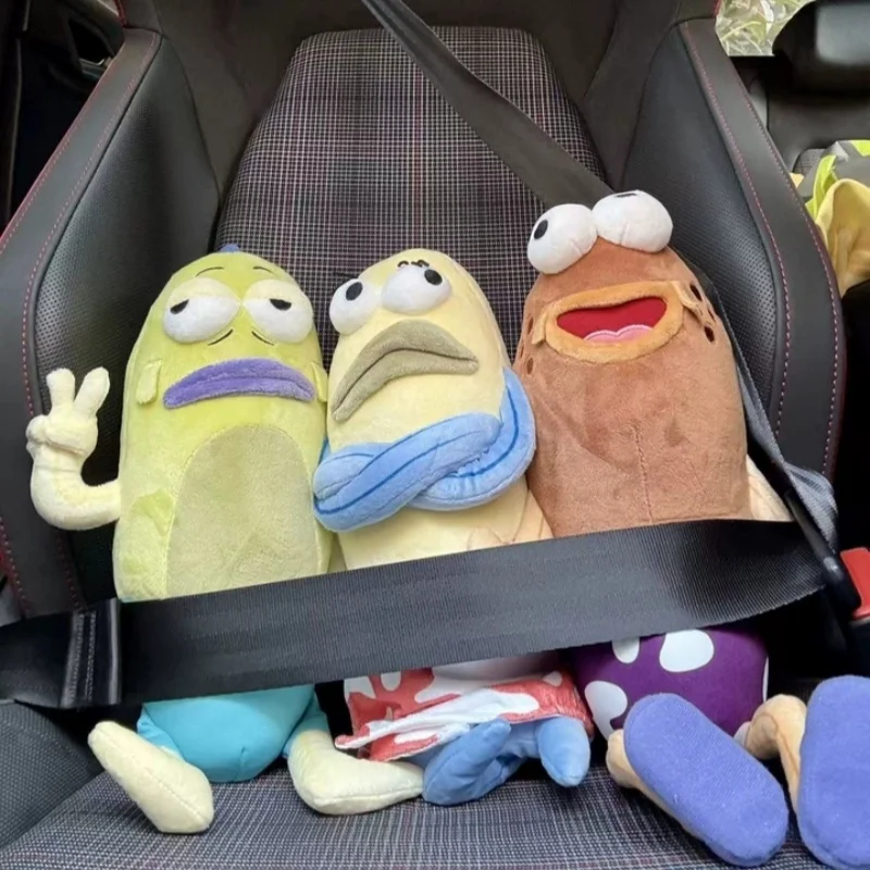 

Плюшевая кукла Potdemiel Funny Bikini Bottom Resident Fish, 25-39 см, мягкая игрушка для коллекции, декора, подарок для взрослых фанатов аниме