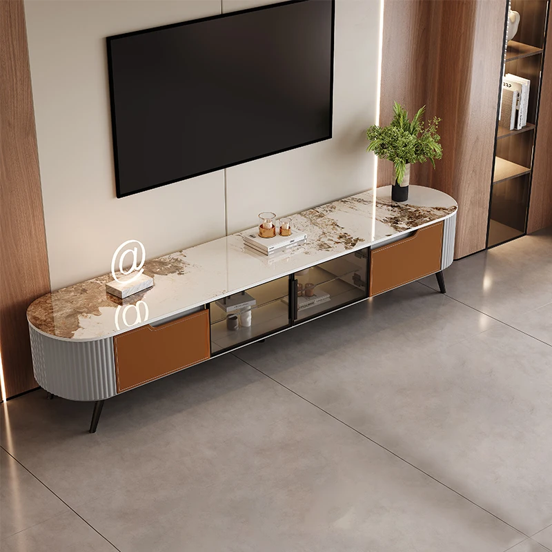 

Big Cheap TV Stand Cabinet Design Minimalist Designer TV Stand Black Modern Meuble Television Salon Farniture For Living Room