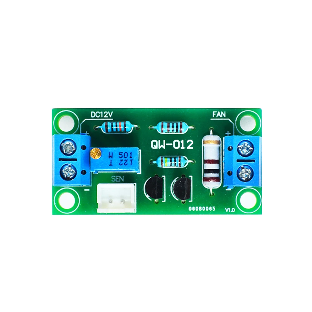 

Fan Temperature Control Board Fan Speed Regulation Module Computer Cooling Mute Multi Function Speed Controller Module