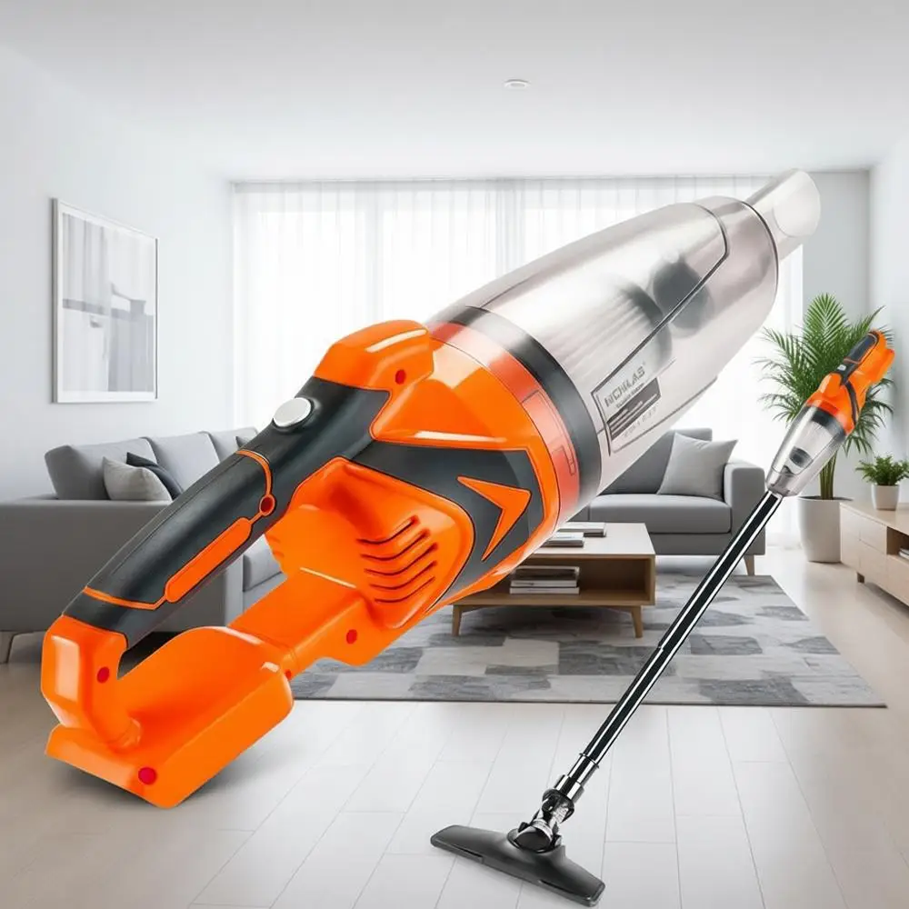 

Handheld Stick Vacuum Cleaner 10kPa Powerful Suction 4 Different Uses for Home Pets Floor Car, Compatible with 20V MAX Batteries