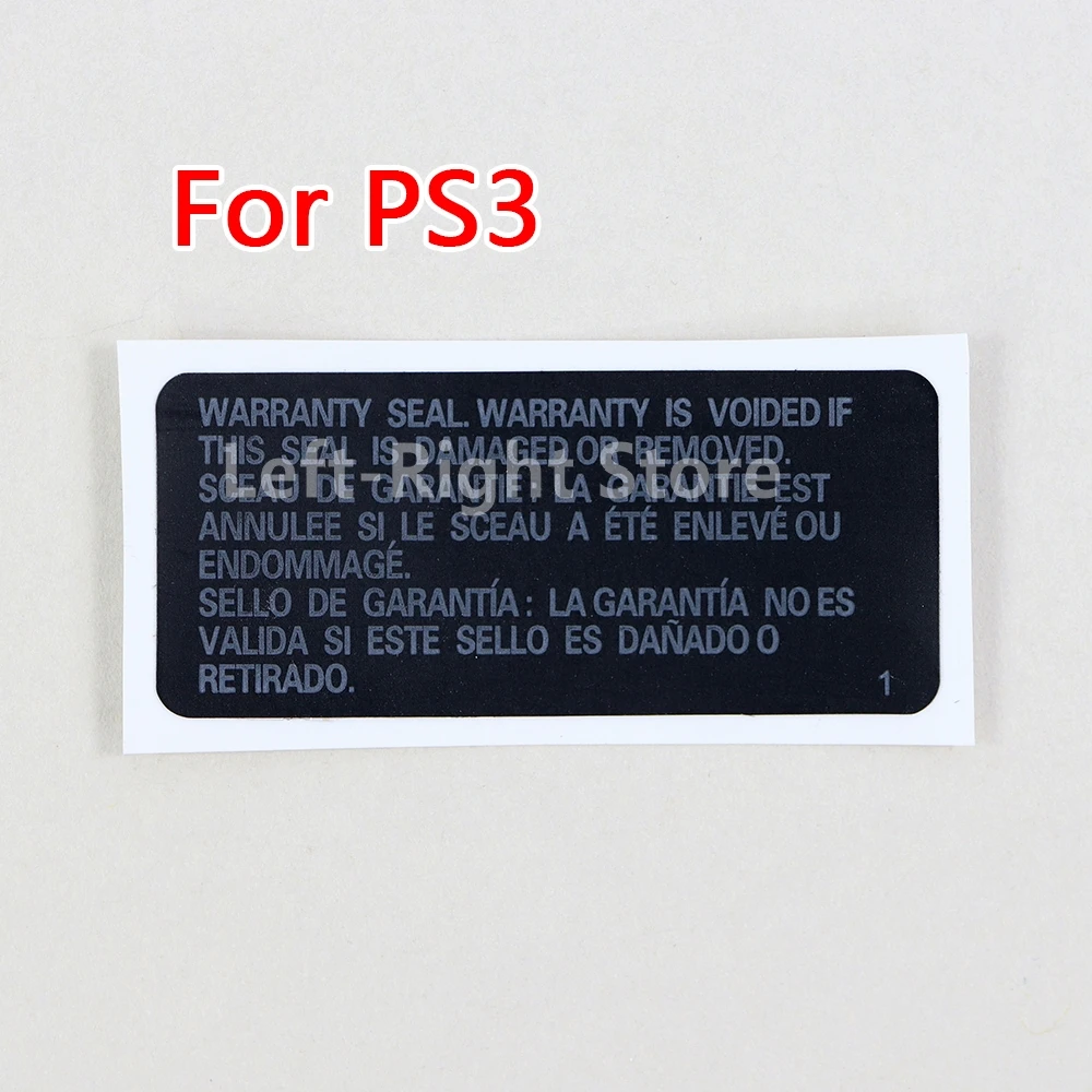 100PCS Label Sticker Housing Shell Sticker Lable Seals For PS3 SLIM Console Warranty Seals