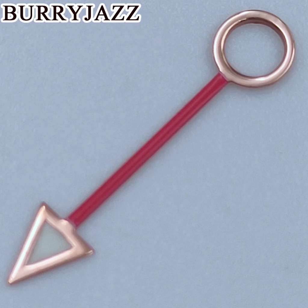 Burry jazz Silber Gold Roségold Schwarz Blau Grün Lila Braun Uhrzeiger Leuchtende Zeiger passen nh34 gmt Bewegungen – Detail 17