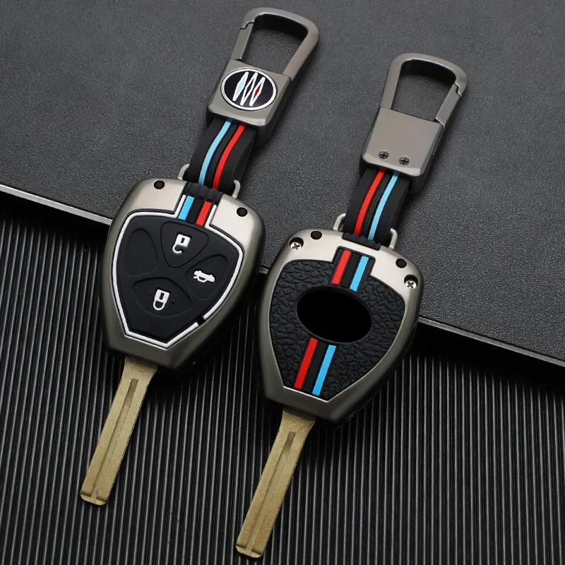 Car Key Case Shell Fob for Toyota Auris HiLux Corolla Fortuner Prado Verso Camry Reiz Yaris Vitz Vios Rav4