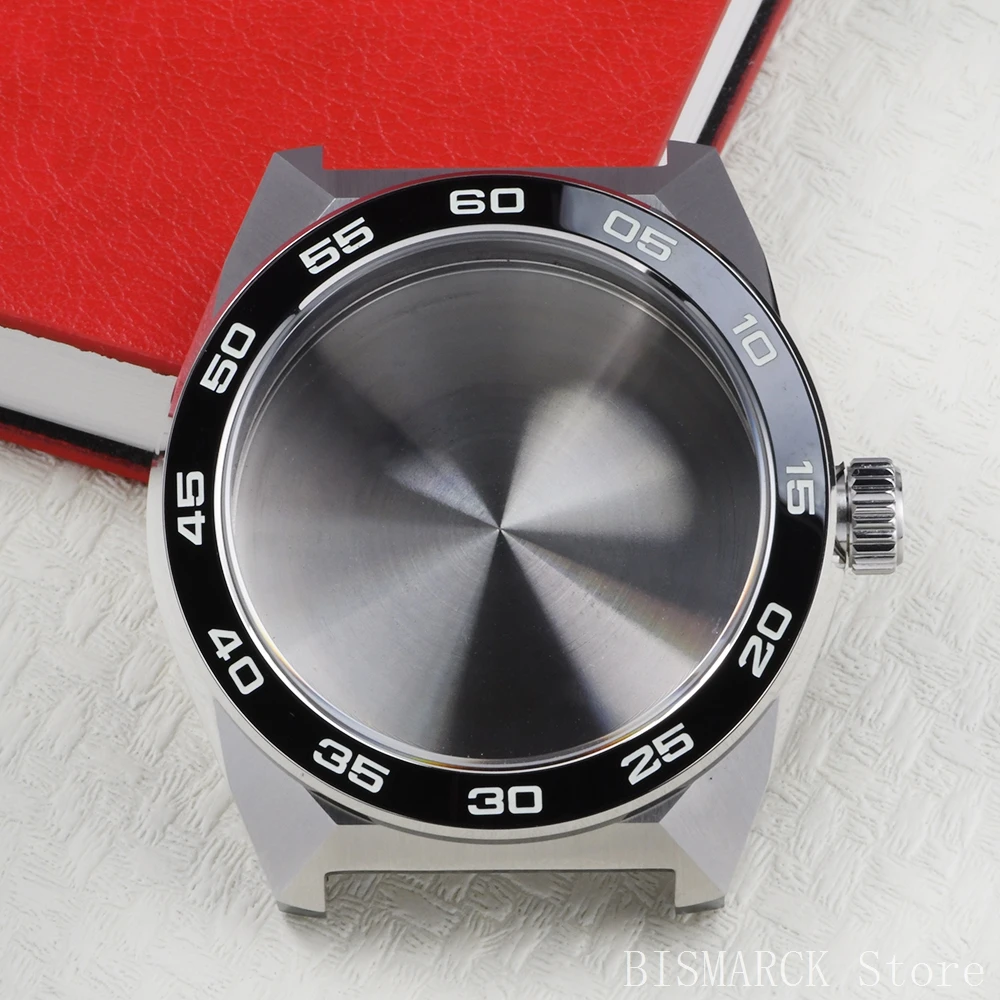 

HEIMDALLR Big Monster Steel Case 34.5MM Dial Suitable for NH35/36 Movement Sapphire Mirror Ceramic Ring Steel Case