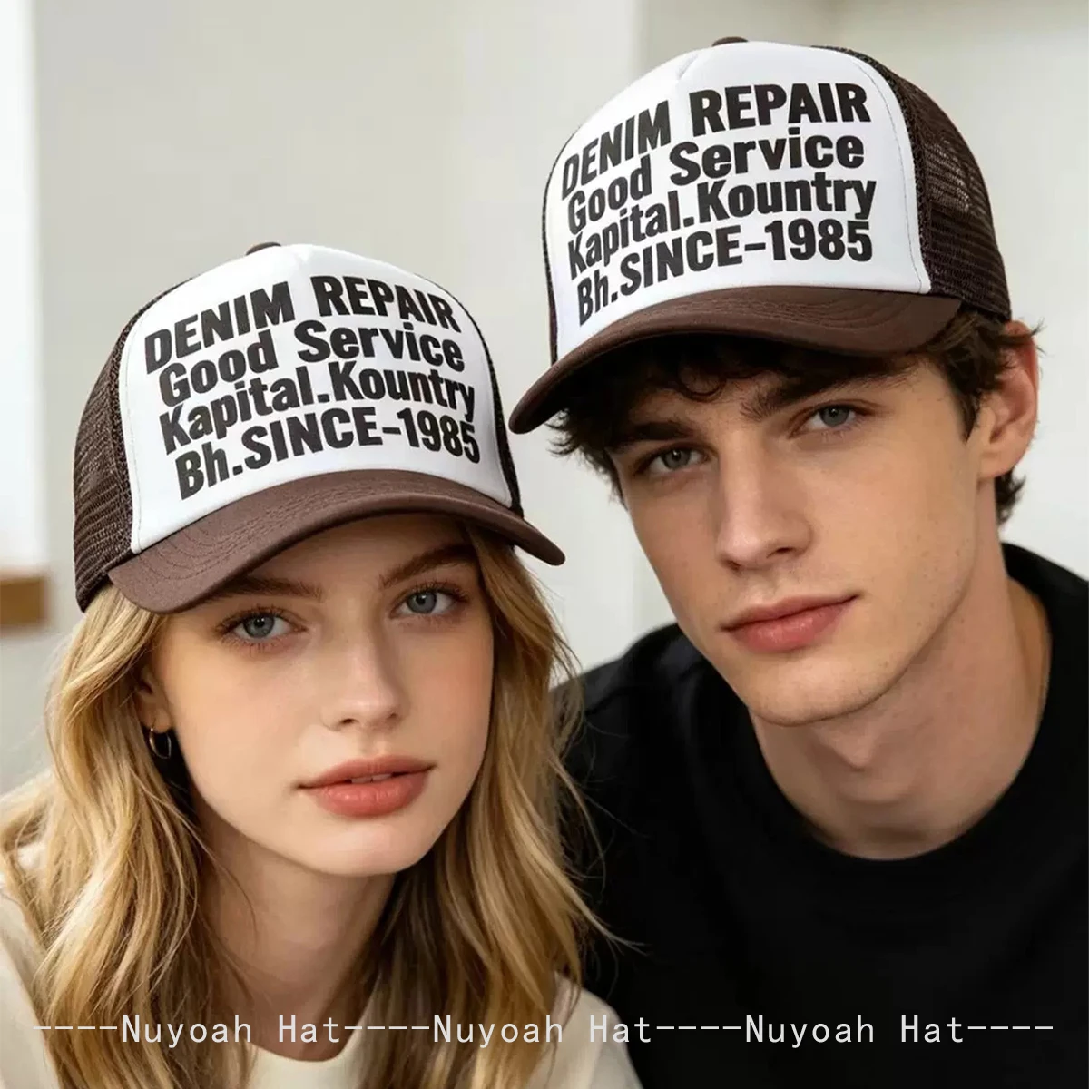 New Men Women Street Color Blo - Trucker Cap Mesh recension och pris