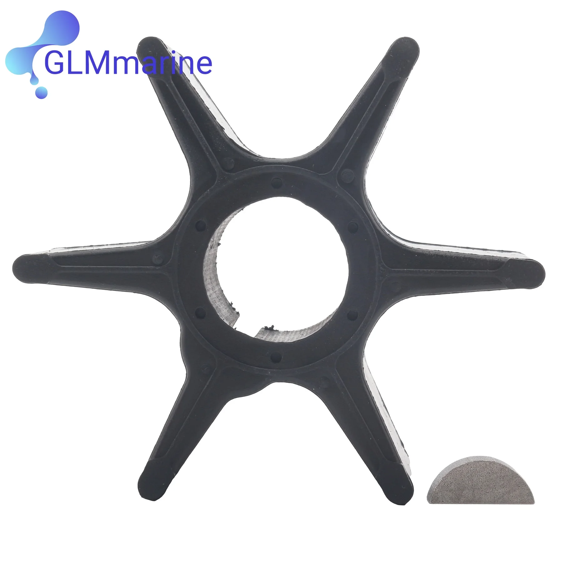 Impulsor da Bomba de Água com Chaveta para Motores de Popa Johnson Evinrude OMC BRP DT90 DT100 DF 60 70 80 90 HP - Peça 778306 5030723