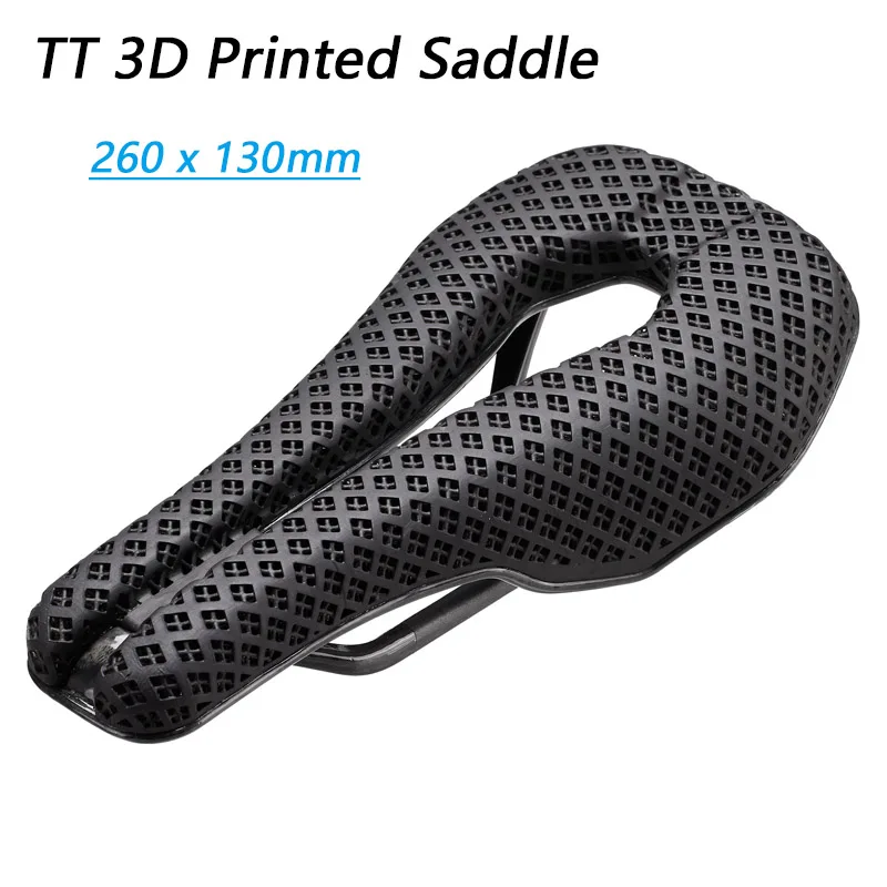 

RPANTAHI Carbon Fiber 3D Printed Road Bike Saddle Triathlon TT Ultralight Cycling Riding Seat for TT Triathlon