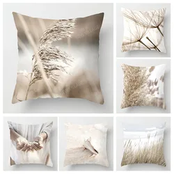 Nordic fall home decor throw pillowcase sofa Cushion cover modern 45x45cm 45*45 50x50 60x60cm 40x40cm boho living room abstract