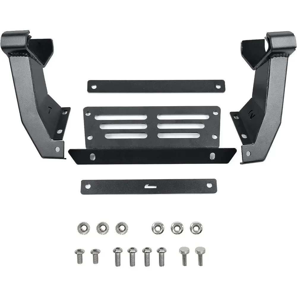 

Car with Rock Nerf Bars Running Boards Side Step Non-Slip for Ford Bronco Rail Wide Thick Run Boards Exterior Parts