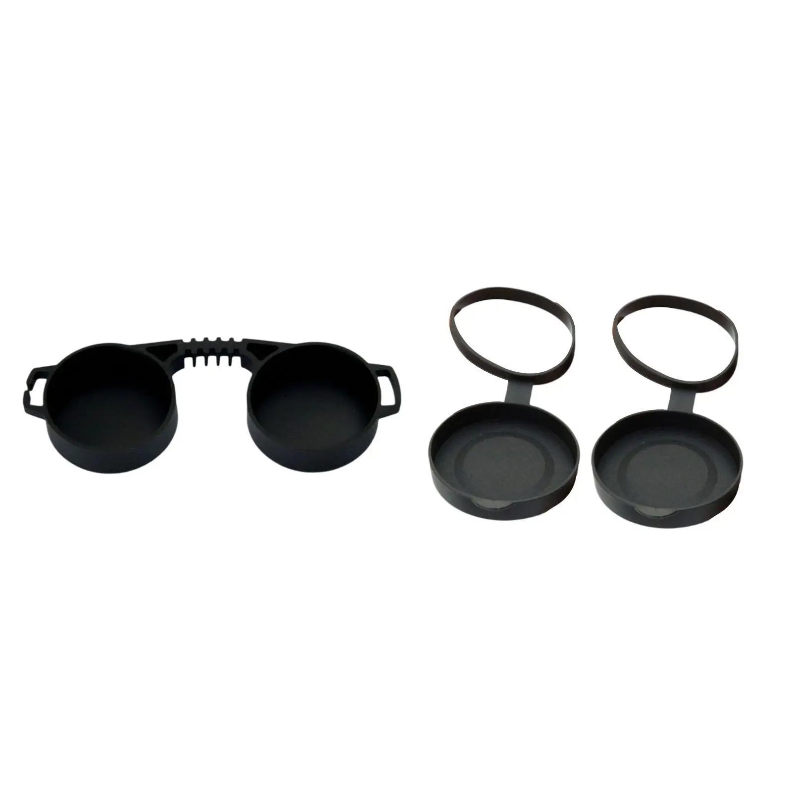 Binocular Caps Protective Covers for Binoculars Professional Portable Compact Sturdy Direct Replace Gifts Telescope Part