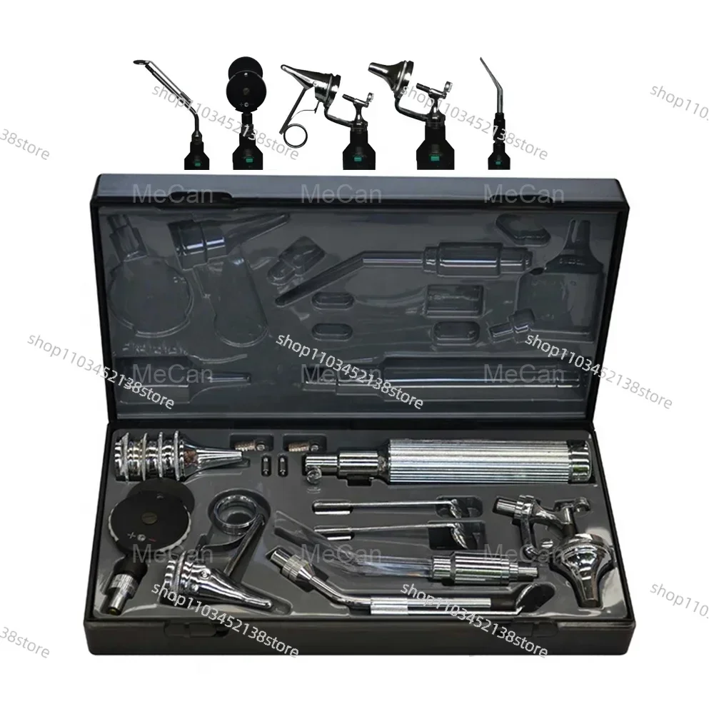 Vet Pet Digital Otoscope Oto-ophthalmoscope Medical Eye and ENT Diagnostic Kit Portable Veterinary Opthalmoscope