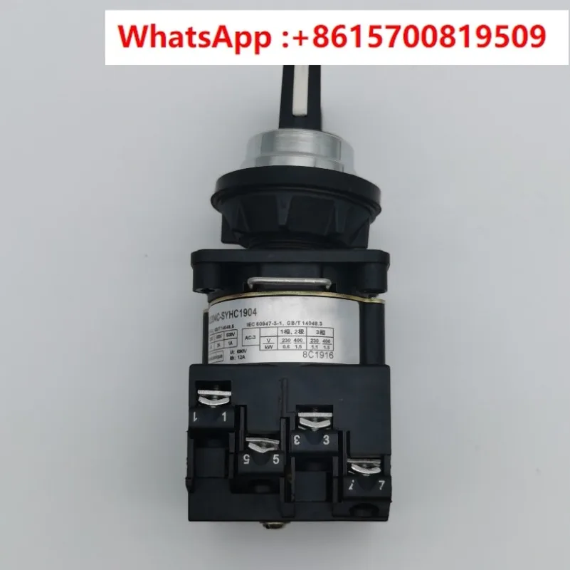 

Cam switch K1S04103C-SYHC1904 single hole installation 22MM 8 gear switch
