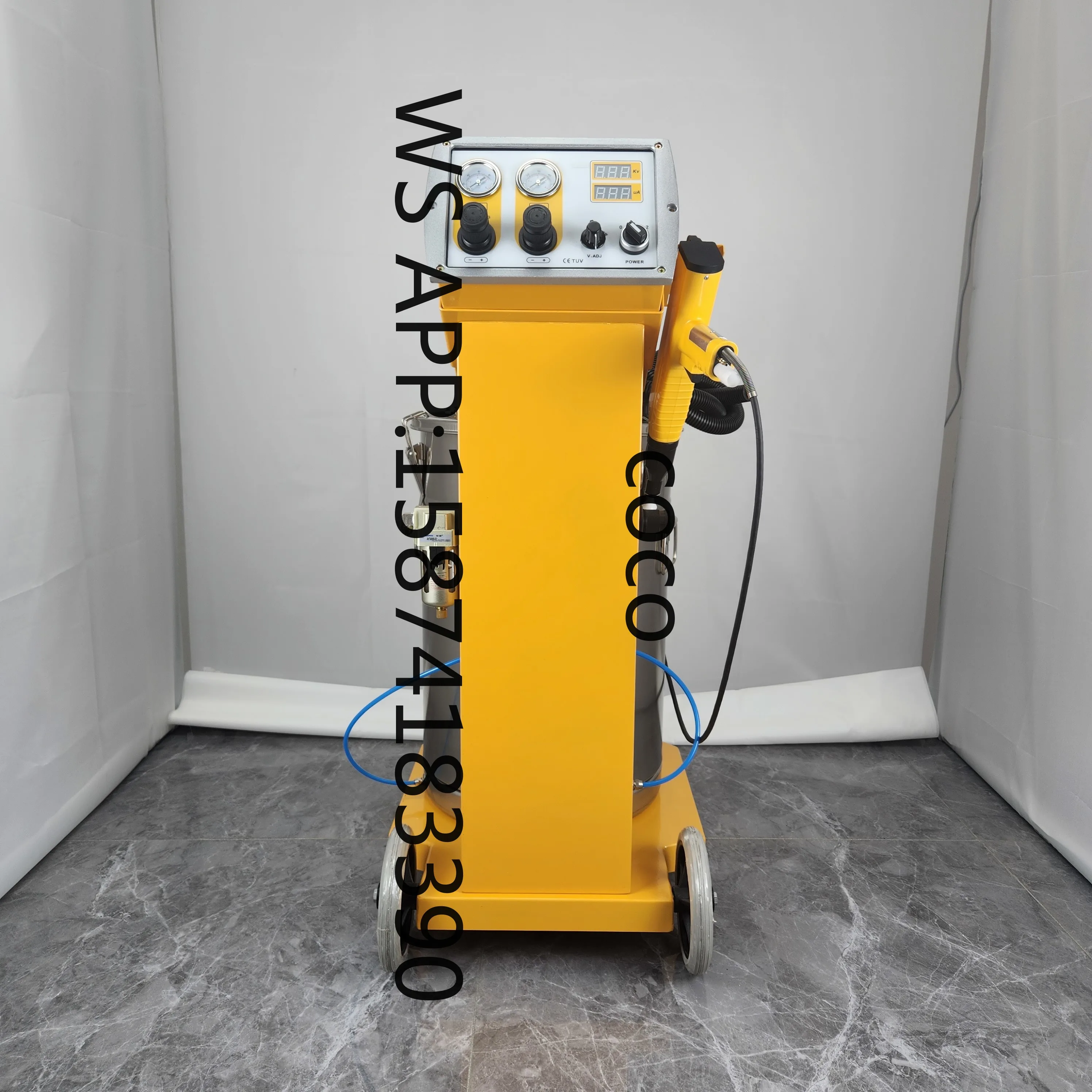 Professional Powder Coating Machine With PLC Components For Precise Spraying On Metal Substrates
