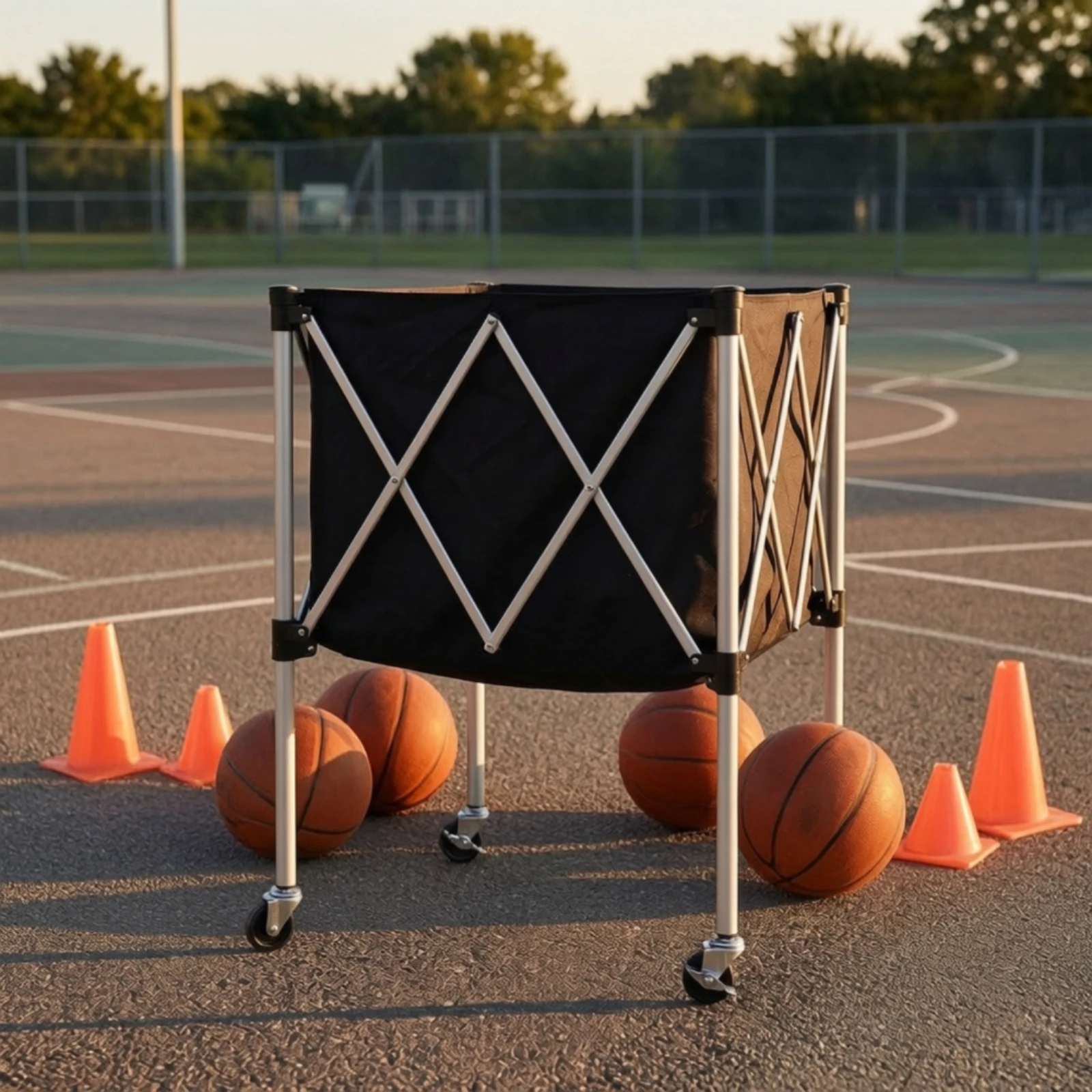 basketball-storage-cart-foldable-basketball-cart-ball-bin-with-wheels-space-saving-ball-basket-heavy-duty-for-coaches