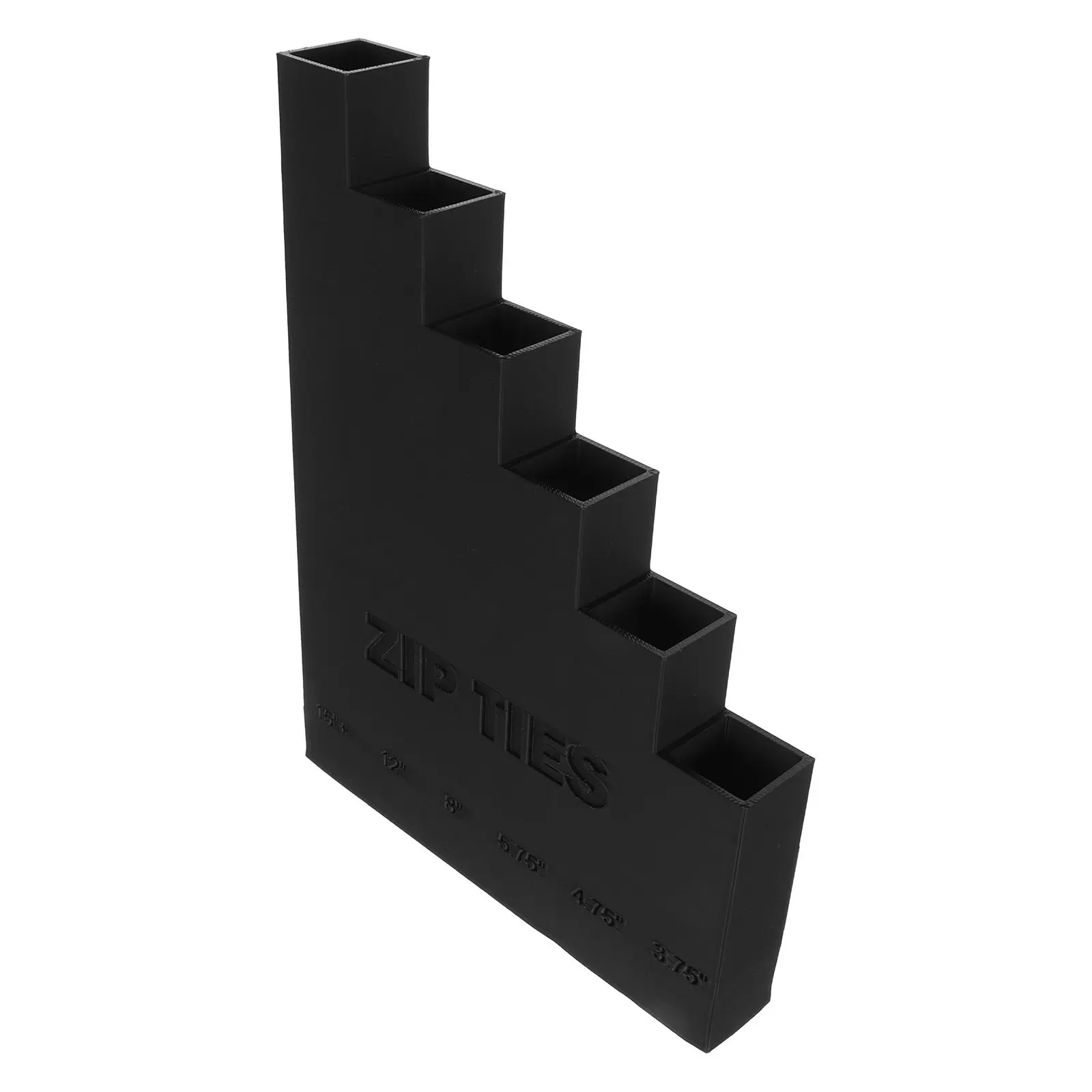 Cable Tie Storage Box 6-Compartment Wall Mount Holder Organizer Zip Tie Dispenser Rack Cable Management for Workshop Home