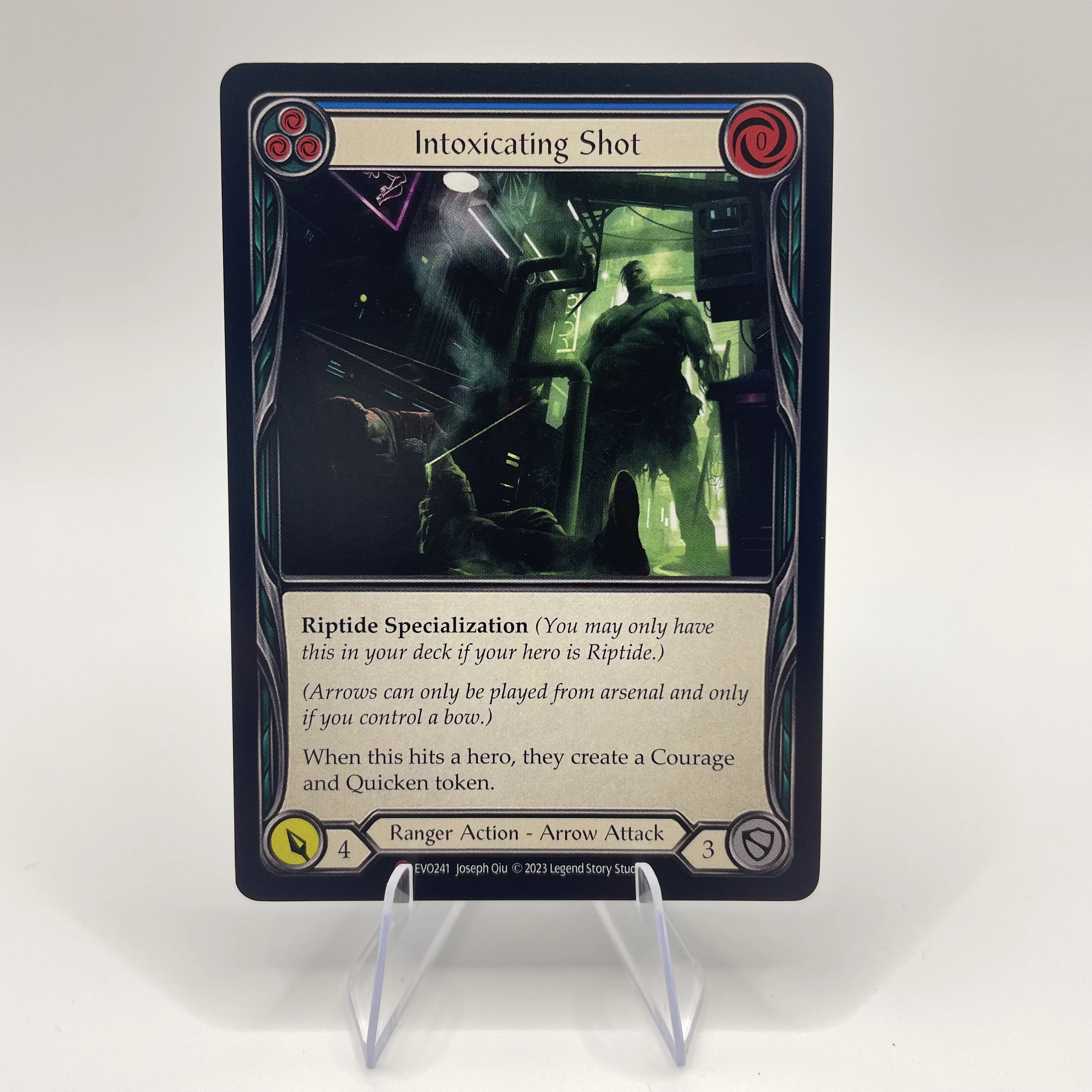 Flesh and Blood Attack Blade Flurry Proxy Cards