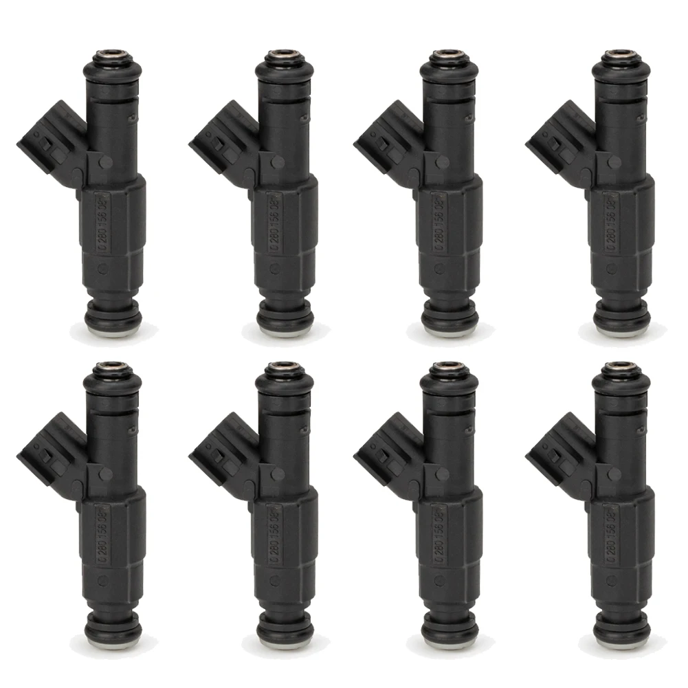 

OEM # 0280156081 885176 3858969 Repair Fuel Injectors 8PCS for Mercruiser for Volvo Penta 5.0L 5.7L 6.2L for Indmar 2002-2009