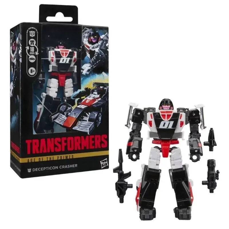 ของเล่น Hasbro Transformers Classic รุ่น Age Of The Primes Deluxe Class Decepticon Crasher ของเล่นหุ่นยนต์สะสม ของขวัญ งานอดิเรก มีสินค้าในสต็อก