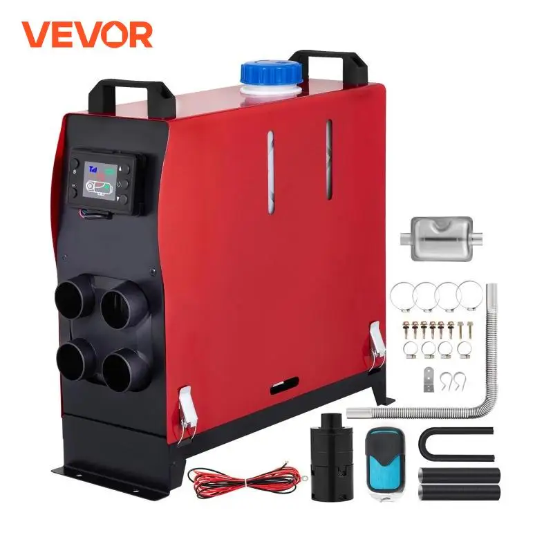 VEVOR 12V 5KW Car Heater Air Diesel Heater with LCD switch Diesel Heater with Remote Control and for Boats Car Trucks Campervans