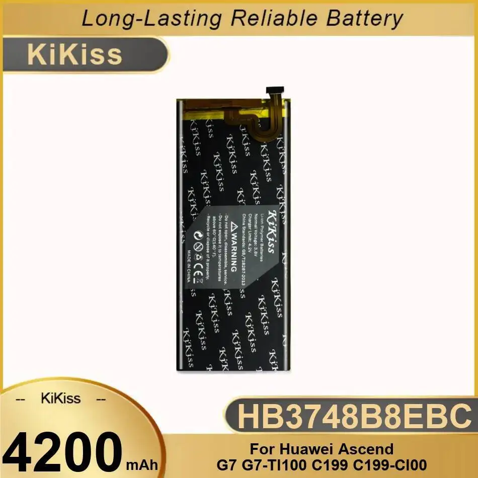 

Mobile Phone Battery HB3748B8EBC 4200Mah For Huawei Ascend G7 G7-TL100 C199 C199-CL00