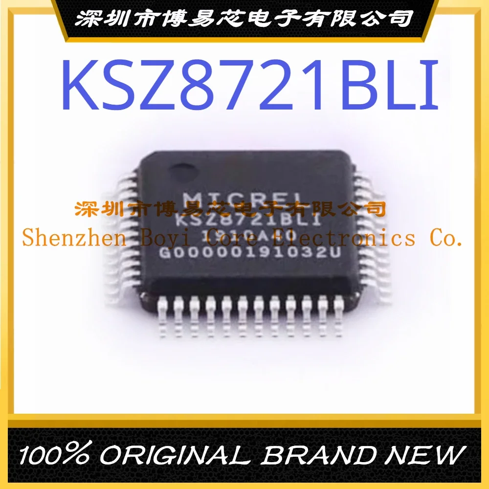 

KSZ8721BLI-TR package LQFP-48 New Original Genuine