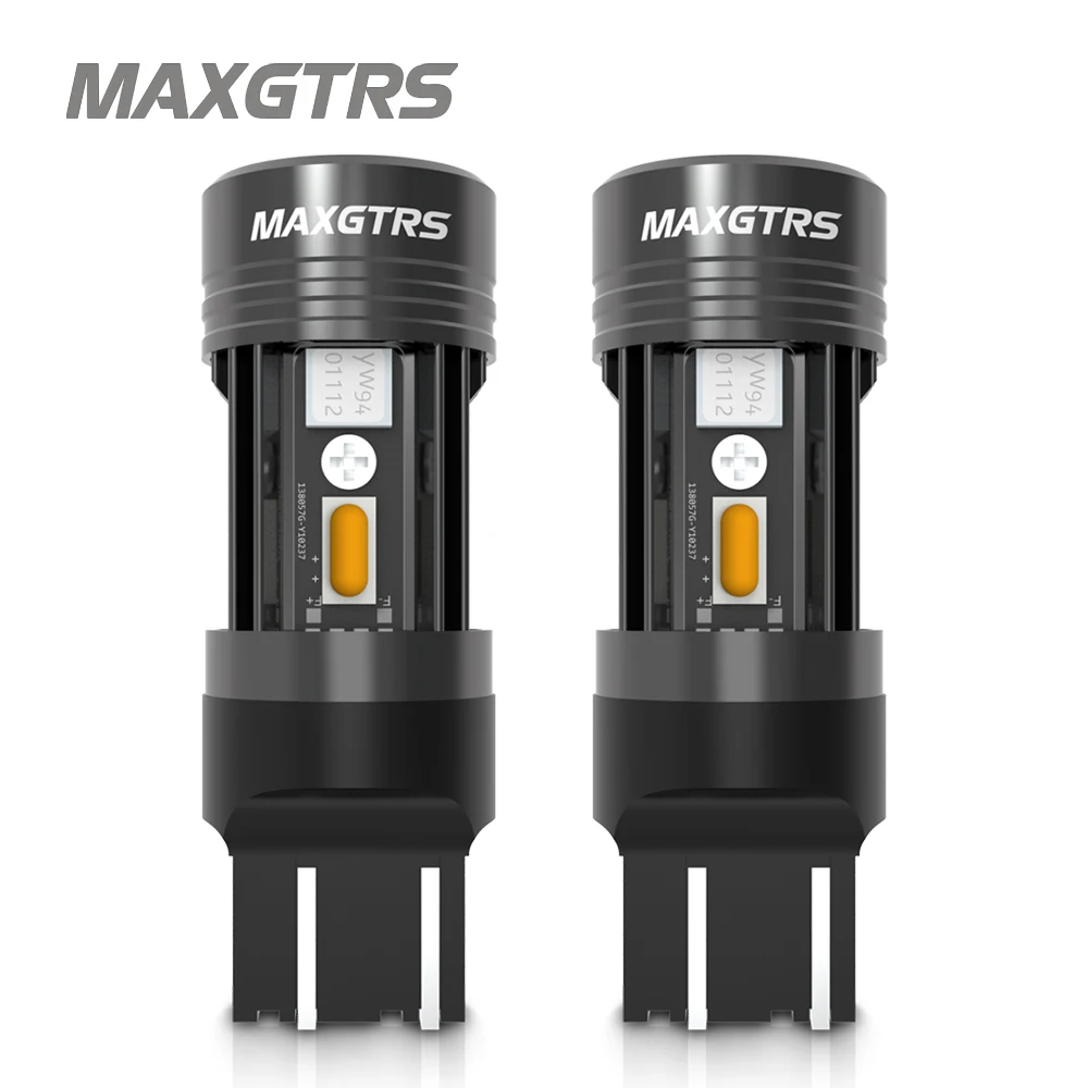 

2Pcs 2500LM High Power T20 W21/5W 7443 Car Brake LED Bulb Canbus 1157 P21/5W BAY15D LED Lamp Auto DRL Reverse Light 12V