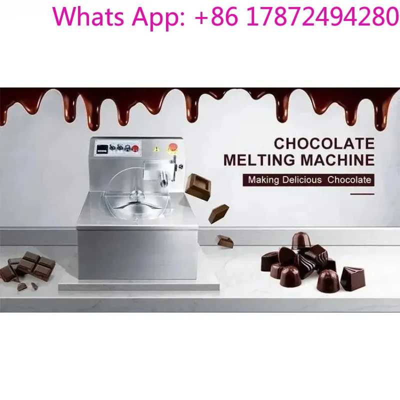 Chocolate Machine With Vibration Machine,  Melting Machine,  Pouring Machine, Chocolate Temperature Controller