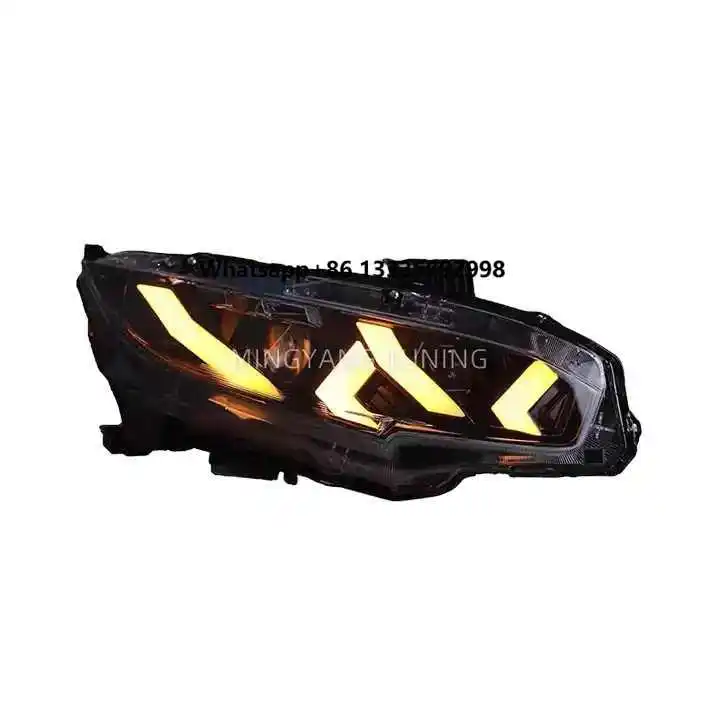 

High Quality Lambor Style Head Light Lamp 2016-2021 for HONDA Civic LED Headlights