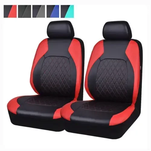 New Arrive Low MOQ Sturdy Leather Car Seat Covers Universal Fit for Most Five-seaters Waterproof