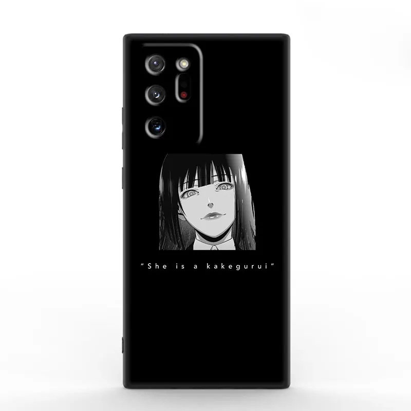 LEWD Sad Japanese Anime Black Case For Samsung Galaxy M14 M13 M12 M54 M53 M52 M33 M04 M23 Note 10 Plus 20 Ultra A6 A7 2018 A5