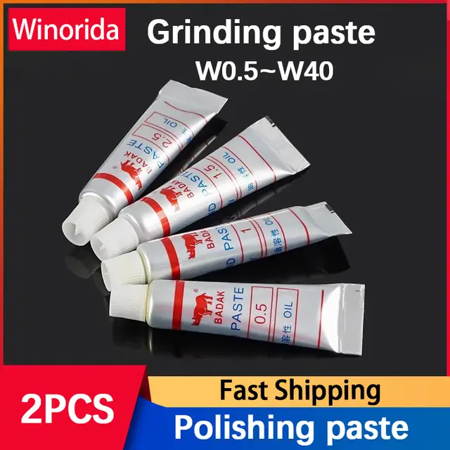 2 Pcs W0.5 ~40 Grit 320~10000# Diamond Abrasive Paste Diamond