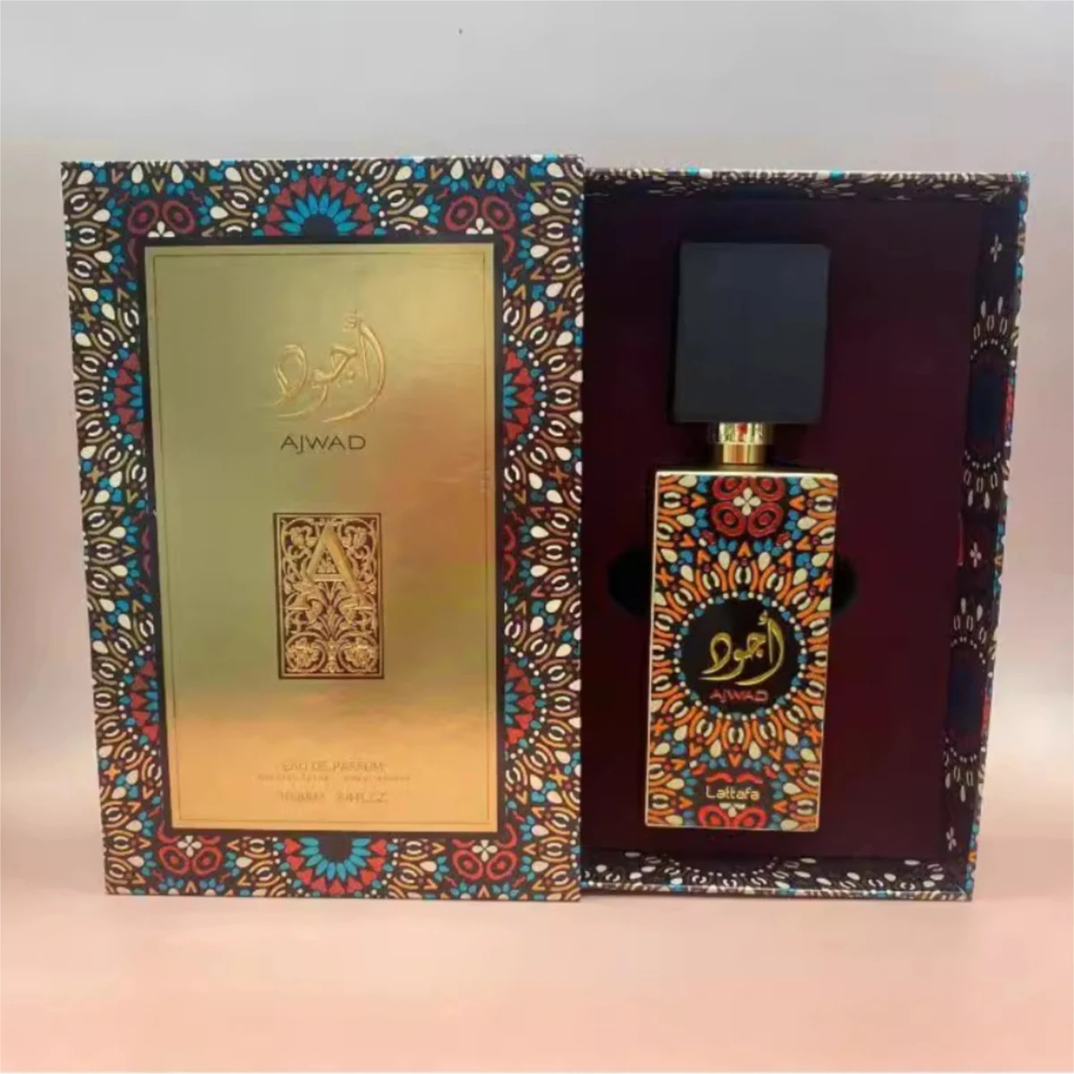 

100ml Arabian Luxury Ajwad Eau De Parfum Designer Perfume Edition Long-Lasting Oriental Fragrance for Mens Womens Daily Wear
