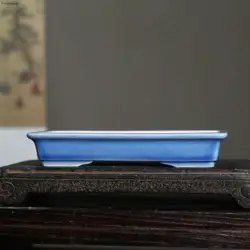 Solid Color Purple Sand Flower Pot Ceramic Bonsai Pot Desktop Chinese Flower Pot Succulent Flower Pot Home Decoration 1PCS LC488