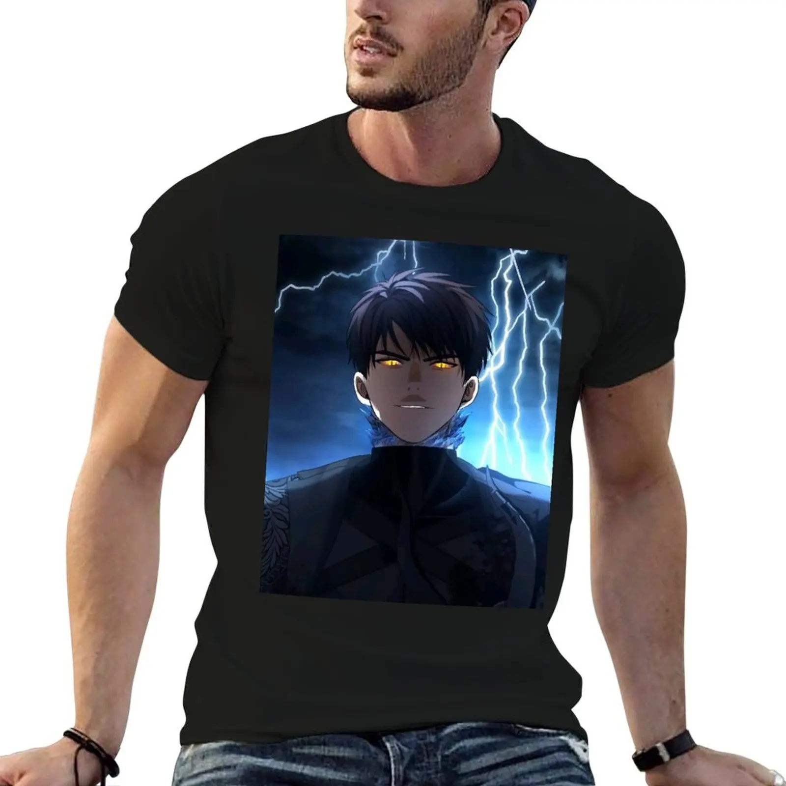 Second Life Ranker (Cha Yeon-Woo 2) T-Shirt All Weather Casual Kurzarm