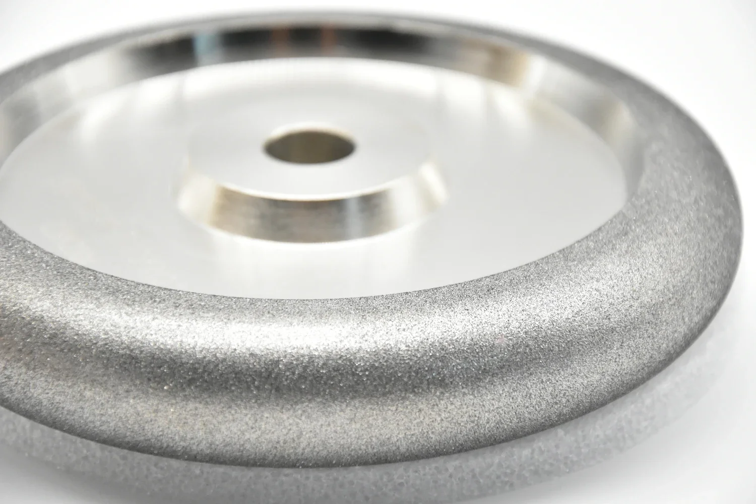 CBN Grinding Wheel Round Edge R12.7 R6.35 150 Sharpening Disc CBN-200 150 mm Carbon Steel 1in 1/2in Bread Knife Corrugated Loop