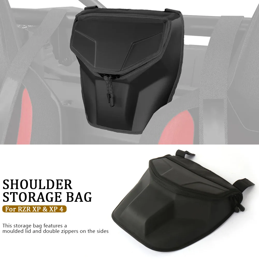 New Center Seat Bags Off-Road Shoulder Storage Bag Waterproof UTV Accessories For Polaris RZR XP 4 1000 2024 2025