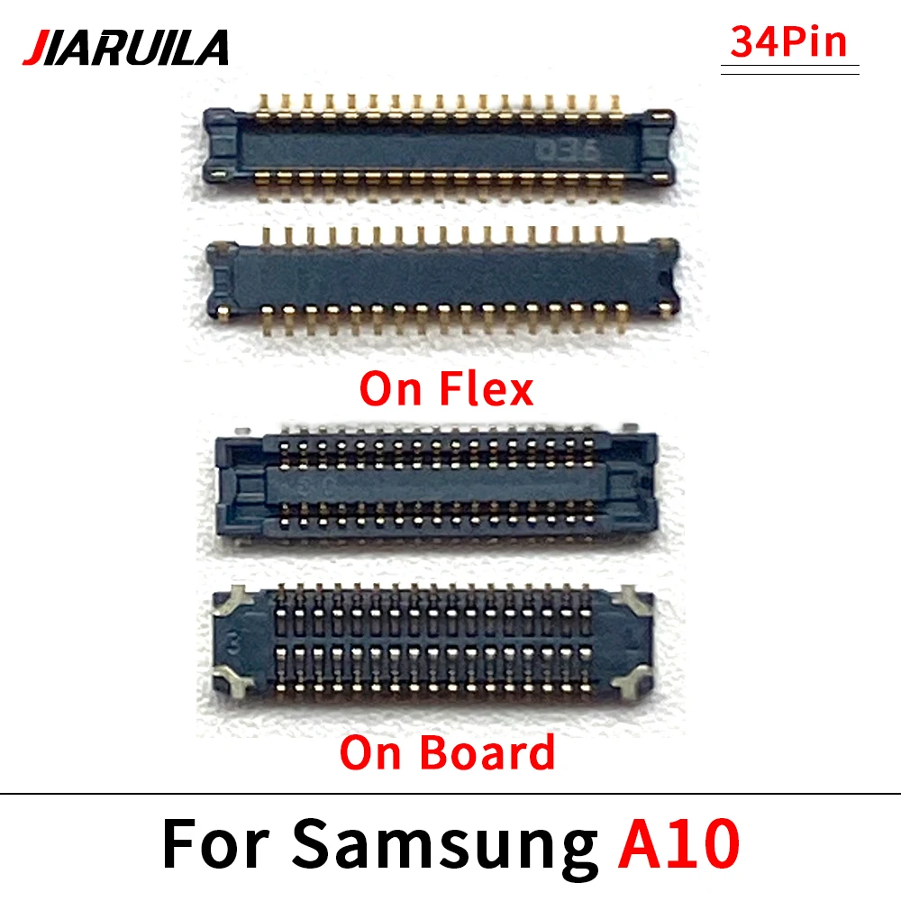 Lcd FPC Connector For Samsung A10 A20 A30 A40 A60 Display Screen On Motherboard