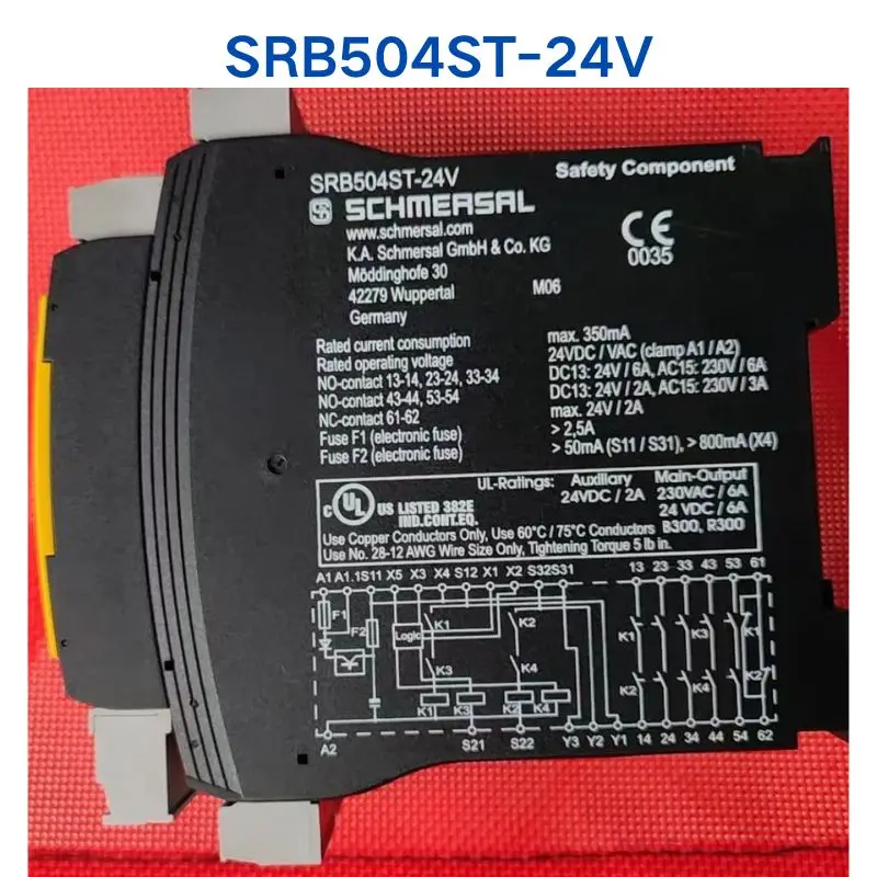 Second-hand test OK SCHMERSAL relay SRB504ST-24V SRB 504ST-24V