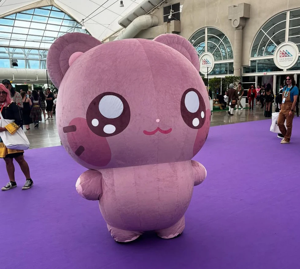 

Cartoon Animal Mascot Inflatable Walking Costume Big Advertising Balloon