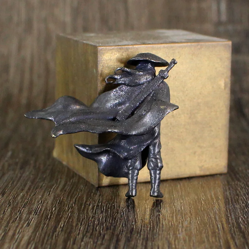 Alter Krieger Li Bai Kleiner Drache Maiden Actionfiguren Desktop Auto Miniatur Ornament Zubehör Kreative Mikrolandschaft