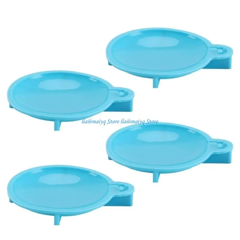 

573B 4Pcs Christmas Tree Pendant Mold Unique Geometric Accessory Mould Women Jewelry Ornament Moulds Home Decorations