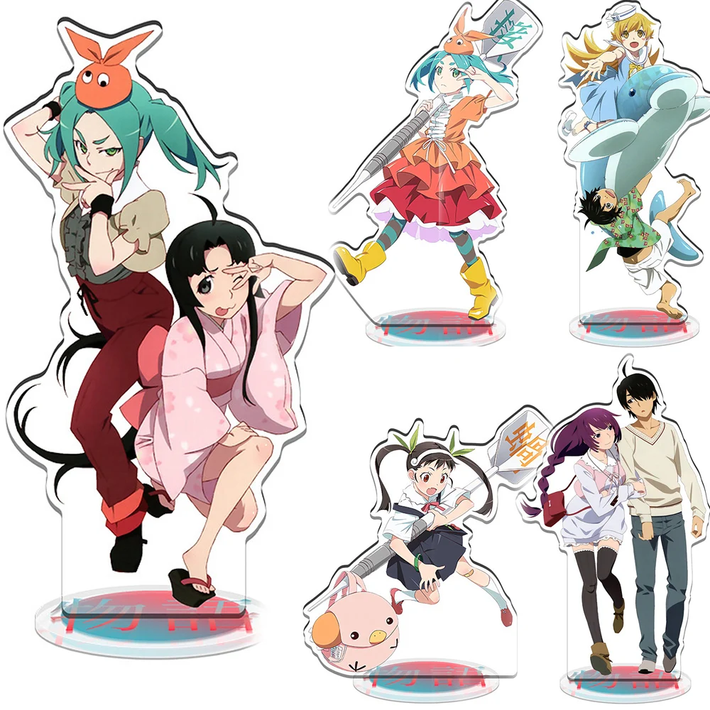جديد أنيمي StrangeSeason Tsukimonogatari الاكريليك حامل الشكل شخصية Sengoku Nadeko Araragi Koyomi الإبداعية الكرتون ديكور #1