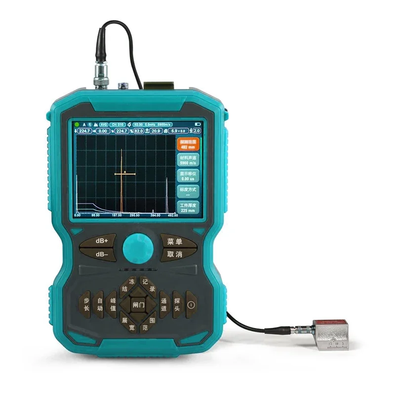 2025 Digital Ultrasonic Flaw Detector Metal Flaw Detector Portable Flaw Detector Ultrasonic for Weld