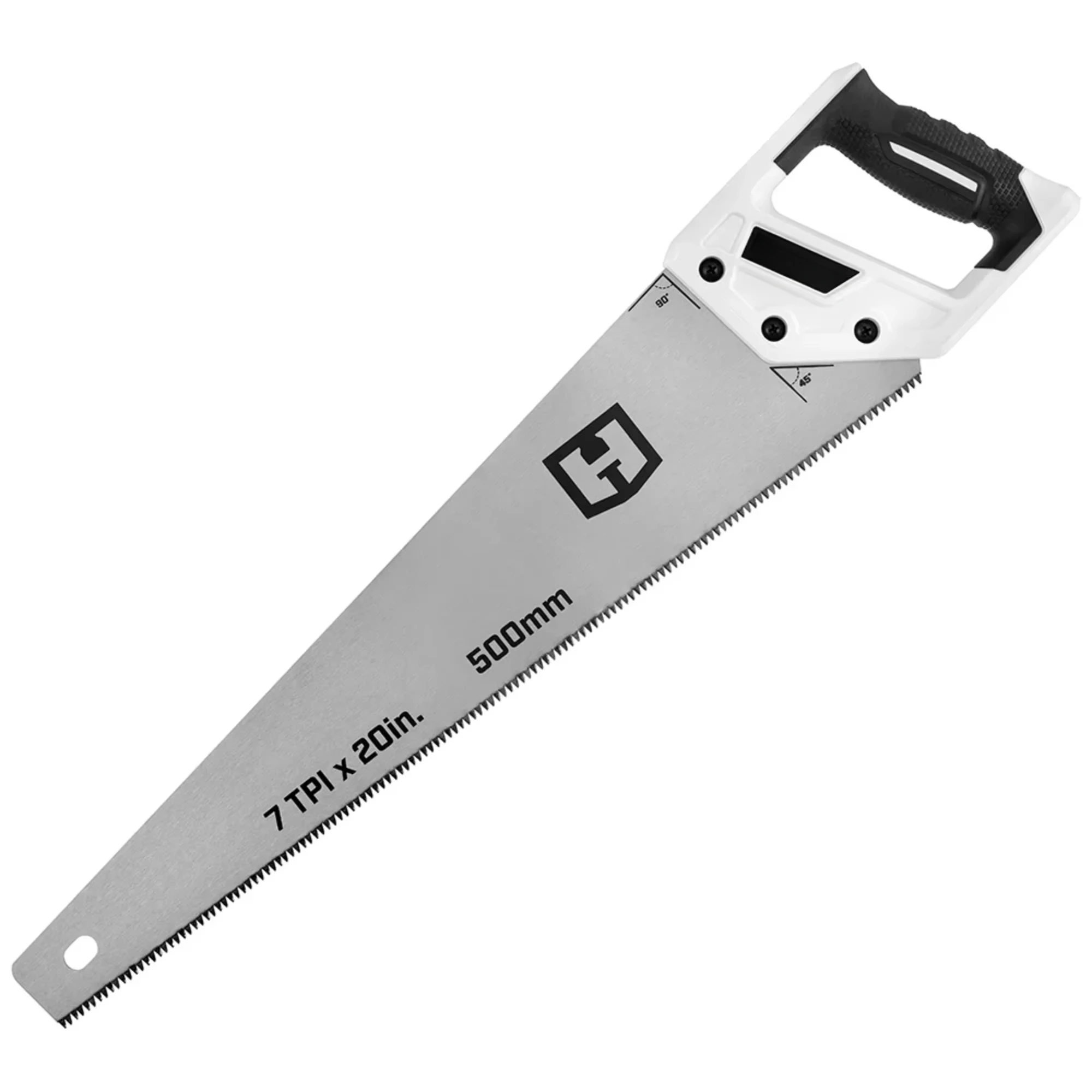 Sierra manual de 20 pulgadas con mango de goma