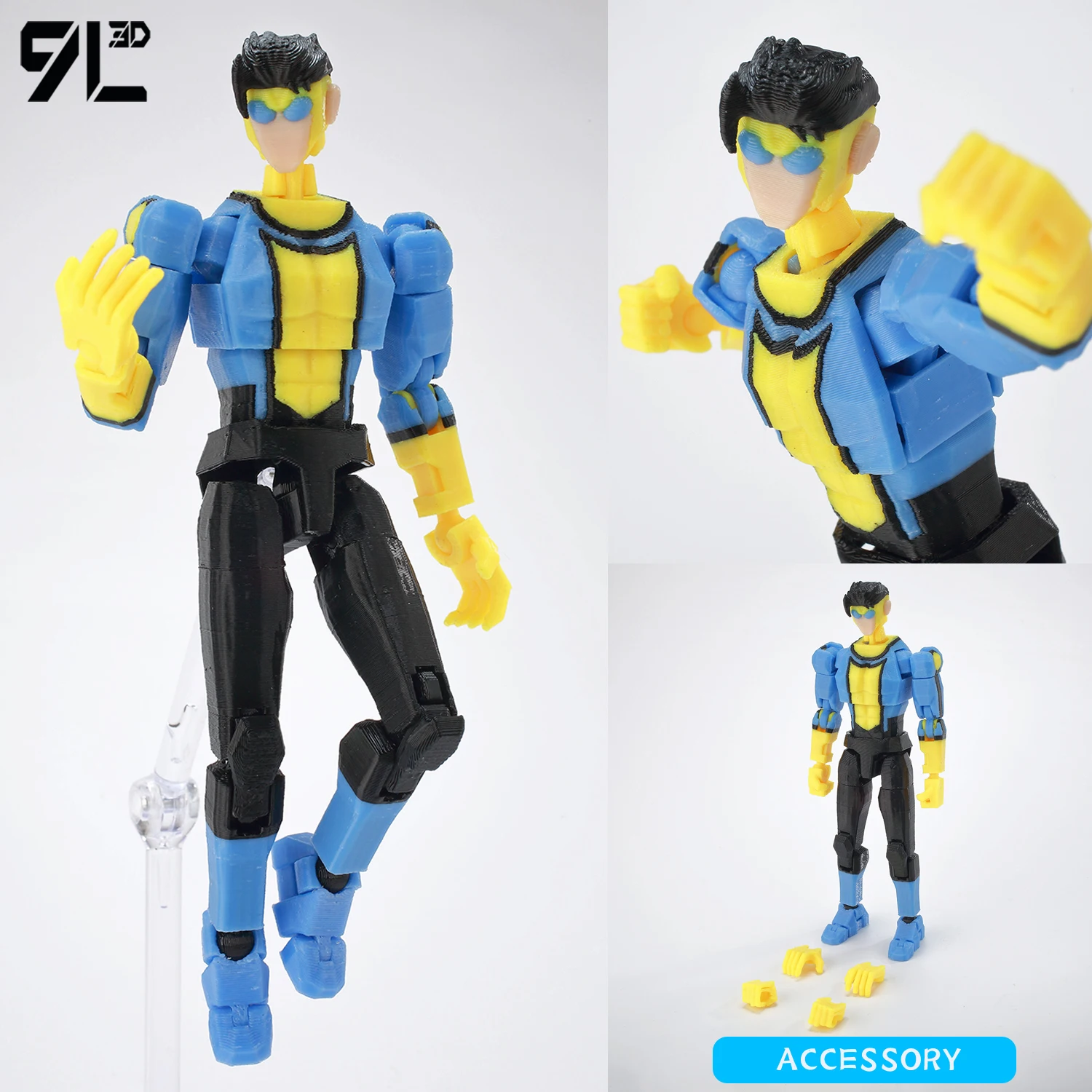 Коллекционная фигурка супергероя Empire Mark 9L3D Lucky13 Dummy13, многосуставная, подвижная, в стиле американского аниме, для декора рабочего стола, подарки